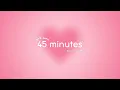45 minutes pink aura timer for deep focus productivity Aesthetic Focus Countdown