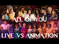 Download Lagu Encanto | All of You | Live vs Animation | Side By Side Comparison (Encanto Cast)
