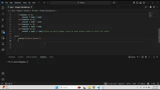Day 1 Python Beginner Project - Calculator