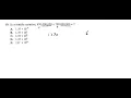 ACT Test Question