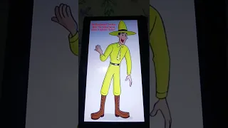 Ted Shackleford The Man With The Yellow Hat as James P Sullivan Sulley