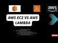 AWS Ec2 VS Amazon Lambda Whats the difference in 5 minute