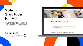 Introducing Notion Gratitude Journal