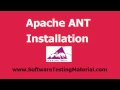 How To Install Apache ANT