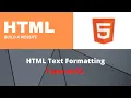 HTML Bangla Tutorial-02 HTML Text Formatting