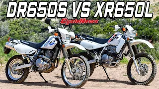 Download DR650S vs XR650L | Dual Sport Duel - Cycle News MP3