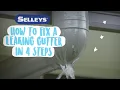 How To Fix a Leaking Gutter - Selleys