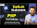 Php Tutorial in Hindi Switch Statement in PHP