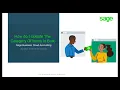 Sage Business Cloud Accounting AME - How do I update the category of items in bulk