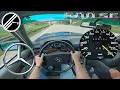 Download Lagu Mercedes-Benz 500 SE W126  | 231 PS | Top Speed Drive German Autobahn No Speed Limit POV