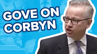 michael gove takes apart jeremy corbyn in parliament speech