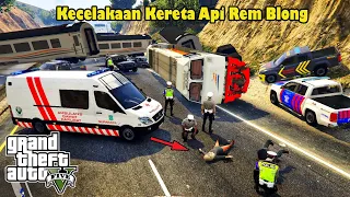 jadi masinis apes bawa kereta api remnya blong gta 5 mod indonesia
