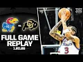 Kansas vs Colorado Full Game Replay 1 20 26 2025-26 Big 12 Men s Basketball