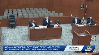 Warren County woman accused of sex crimes wants her child to testify in court
