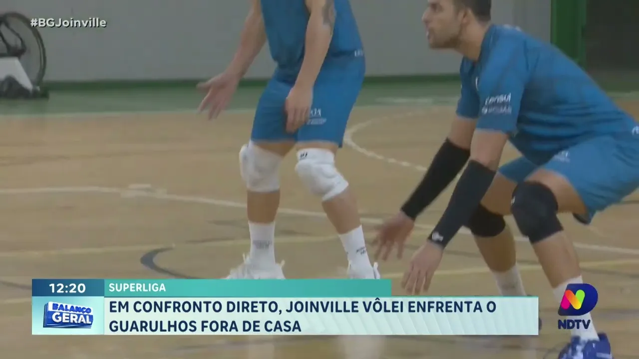 Superliga: em confronto direto, Joinville Vôlei enfrenta o Guarulhos fora de casa