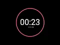 23 Second Countdown Timer iPhone Timer Style