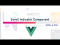 Scroll Indicator using HTML and CSS Only