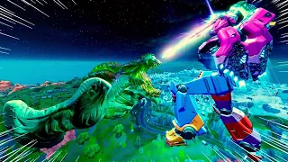 FORTNITE OG: EVENTO FINAL "El Enfrentamiento Final" 🤖 Mecha VS Monstruo 🦖 [EN VIVO]