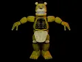 Fredbear Springlock Animation test #fnaf #blender #animation