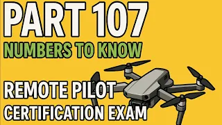 Ultimate 2026 FAA Part 107 Numbers Guide - Pass Your Drone Certification Exam with Confidence