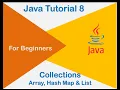 Arrays in Java Array List in Java Java For Beginners Java Basic 8th Tutorial Arrays