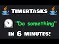 Learn Java timertasks in 6 minutes