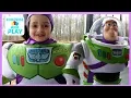 Ultimate Walking Buzz Lightyear and Inflatable Buzz Lightyear Costume