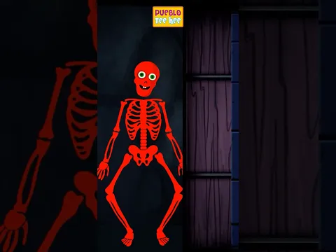 💀🚪¿Cuál es la puerta correcta? ¡Ayuda al esqueleto rojo! ❤️#shorts #spooky #skeletons