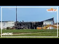 Demolition underway on former Cinnebarre movie theater in Arboretum shopping center in south Charlot
