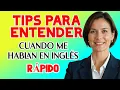 Deja de traducir PALABRA por PALABRA Haz esto cuando te hablen INGLES rapido