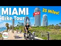 Download Lagu 25 Mile (40 km) Miami Virtual Bike Tour 🌴 Indoor Cycling Ride 4K
