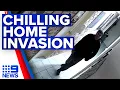 Exclusive footage of chilling home invasion at NSW home | 9 News Australia