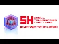 Running Shell Commands as Functions - sh python library