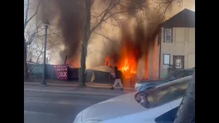 Crime Watch exclusive Minneapolis encampment fire