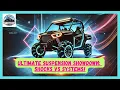 ULTIMATE UTV SUSPENSION SHOWDOWN SHOCKS vs SYSTEMS BEST SIDE-BY-SIDE SUSPENSION UPGRADE