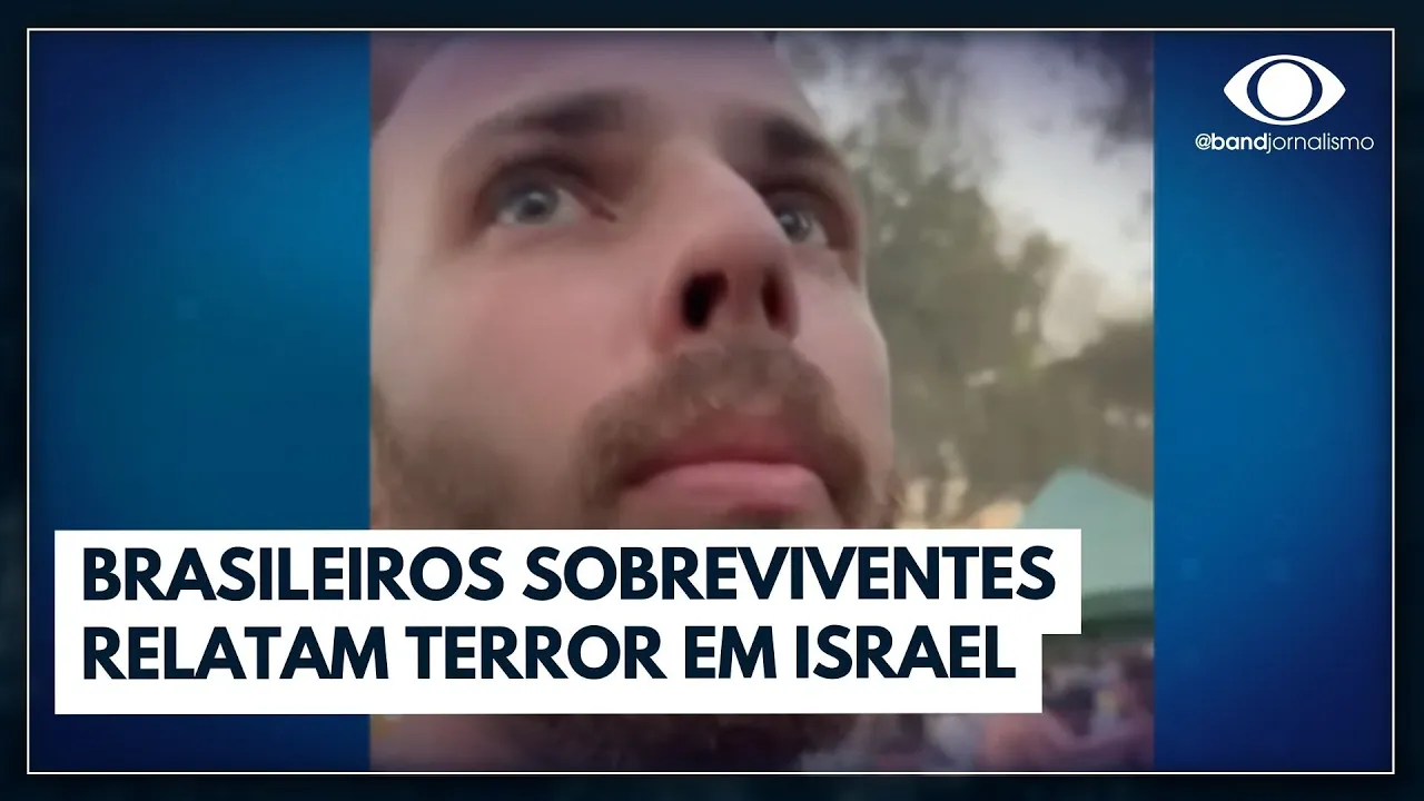 Israel: relatos de brasileiros sobreviventes | Jornal da Band