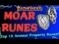 Top 10 Armour Property Runes for Pathfinder 2e