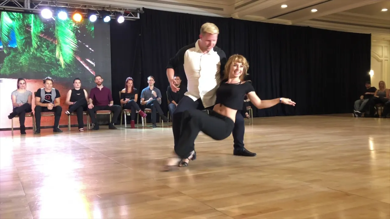 Matt Richey and Mia Primavera Allstar/Champ Strictly Swing at Paradise 2018- 2nd Place