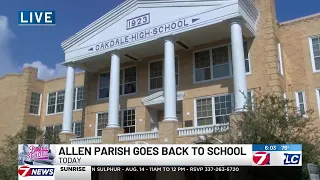 Allen Parish heads back to school for the 2026-27 school year