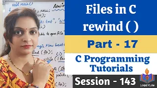 C-143 - rewind function in File handling Part-17