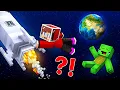 Lagu JJ Left Mikey Alone in Space in Minecraft (Maizen)