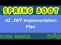 42 JWT Implementation Plan Spring Boot Expert Tutorial Code Simple