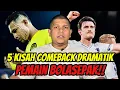 Lagu Jatuh 10 Kali Bangkit 20 Kali - Kisah Inspirasi Comeback Paling Dramatik Pemain Dalam Bolasepak‼️