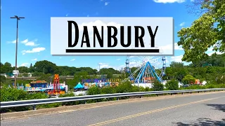 Danbury CT Drive Tour Real City Views and Downtown Streets