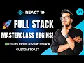React User Details Page Tutorial View Page Custom Toast Notifications Full Stack Ep 30