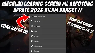 Download Mengatasi Masalah Loading Screen Mobile Legends Yang Terpotong Siapa Tau Bisa Normal! MP3