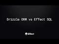 Drizzle ORM vs Effect SQL Migrations DX Use Cases