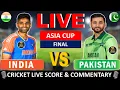 Download Lagu 🔴India vs Pakistan | Asia Cup Live | Live Score | Pakistan vs India | IND vs PAK | Pakistan Batting