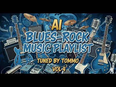 Original AI Blues Rock Playlist VOL 4 (Raspy Vocals & Gritty Guitar Solos)