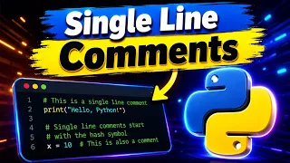 How to Use Single Line Comments in Python Python Comments Explained for Beginners